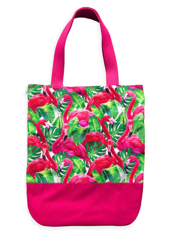 flamingo market bag