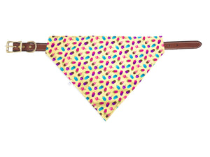 ice cream pet bandana