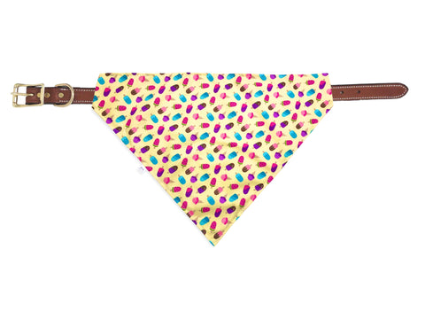 ice cream pet bandana