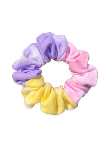 tie dye scrappy scrunchie