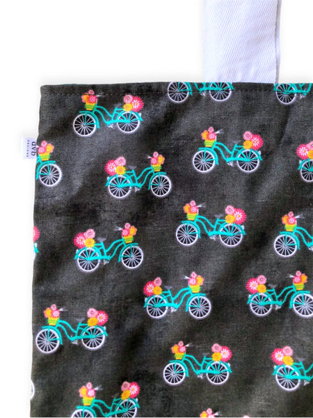 black bikes market bag