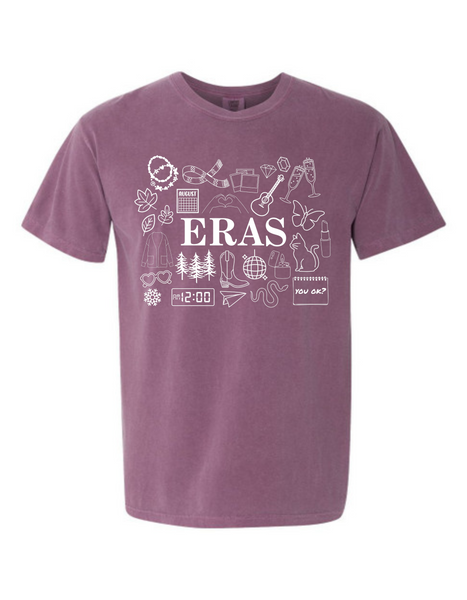 Taylor Swift eras t-shirt