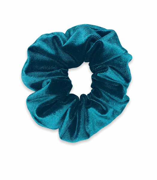 green velvet scrunchie