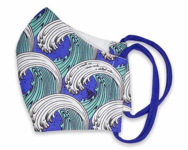 waves face mask