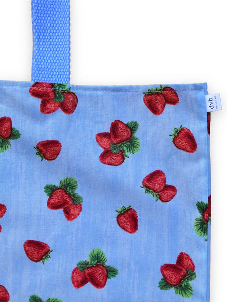 strawberry market bag