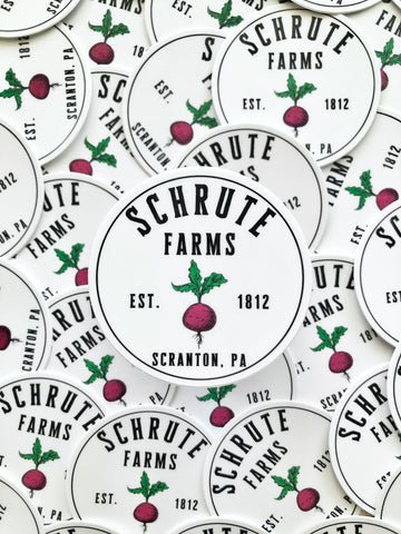 Schrute Farms sticker