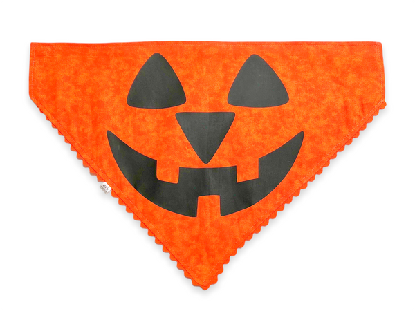 pumpkin pet bandana