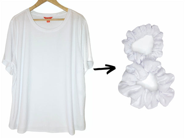 neutral scrunchies