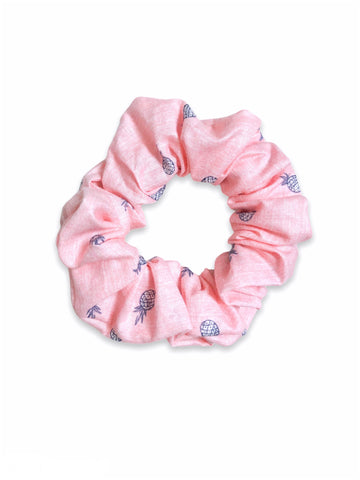 pink pineapple scrunchie