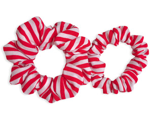 candy cane scrunchie