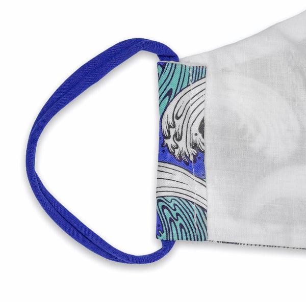 waves face mask