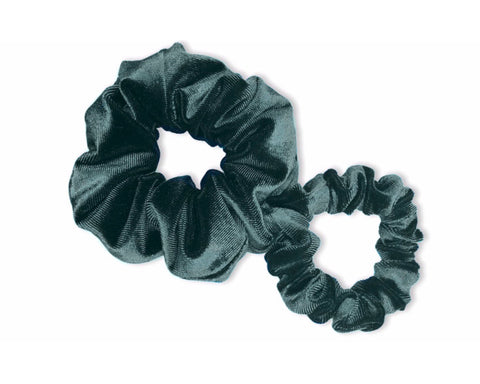 green velvet scrunchie