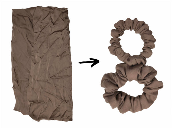 neutral scrunchies