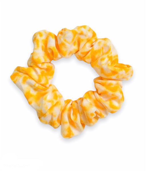 yellow splash scrunchie